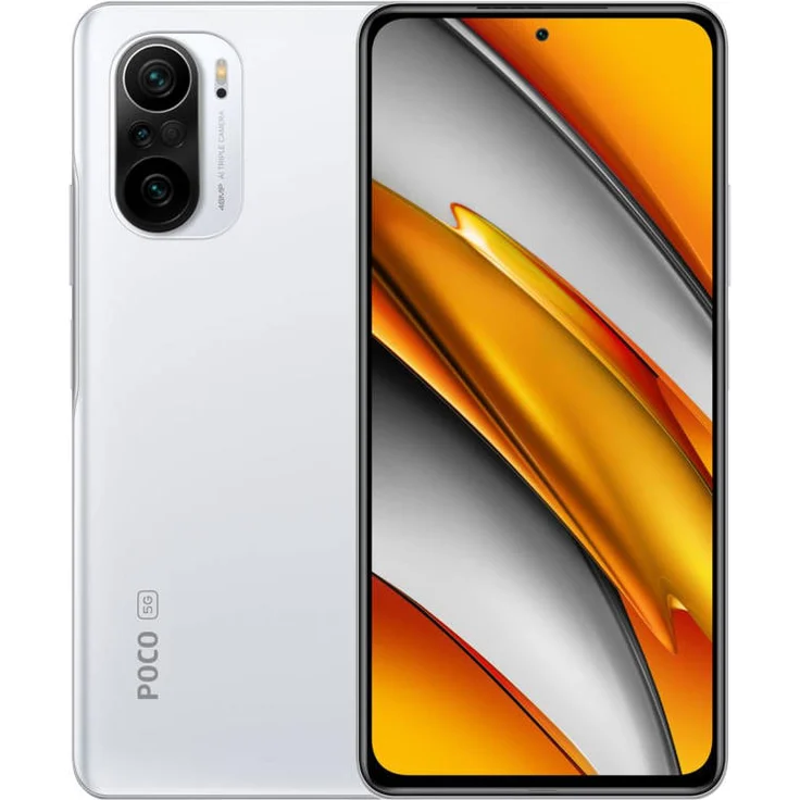Xiaomi Poco F3 5G Smartphone 16,94cm (6,67 Zoll) AMOLED-Display, 128GB interner Speicher, 6GB RAM, Dual-SIM, Android, White – Bild 3