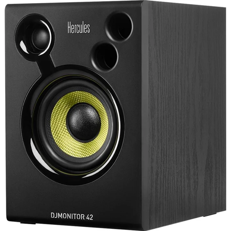 Hercules 4780886 Aktiver Monitor Lautsprecher (2 x 20 Watt) schwarz Kompakt-Lautsprecher - 40 Watt - schwarz – Bild 1