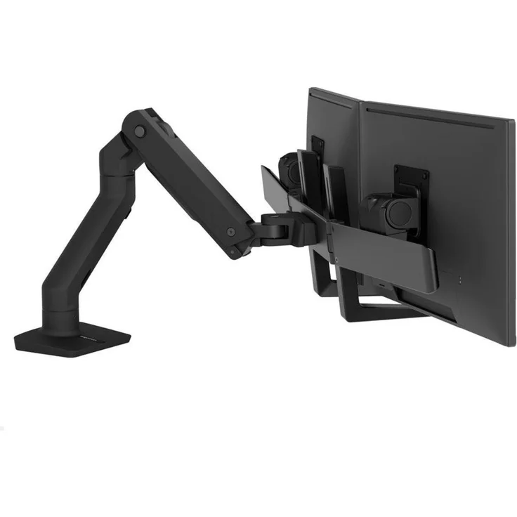 Ergotron HX Arm Monitorhalterung für 2 Monitore, schwarz (45-476-224) – Bild 1