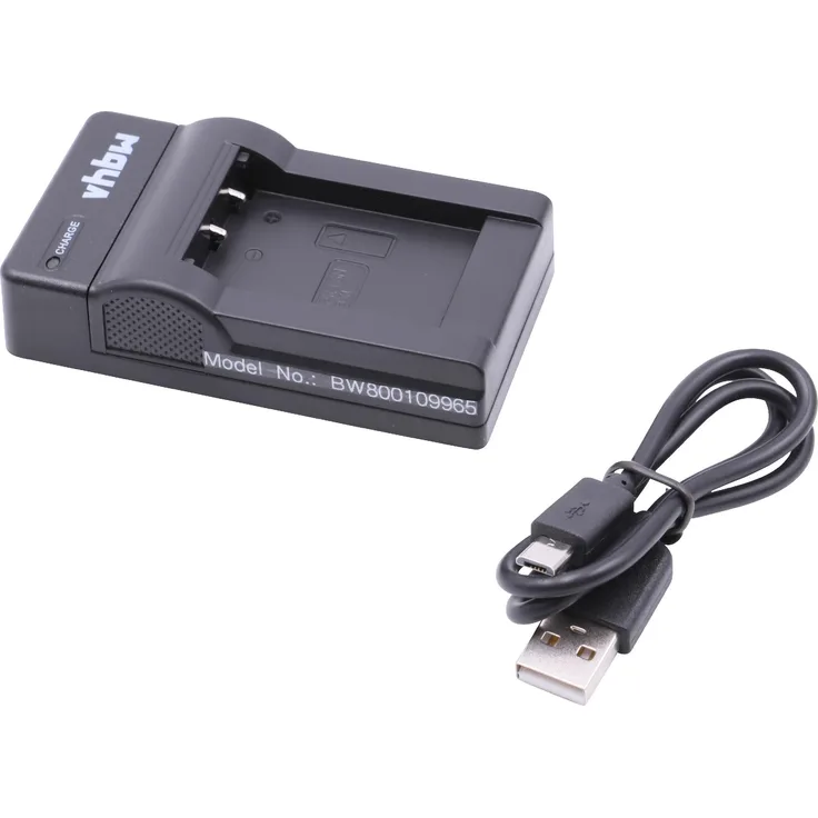 vhbw Micro USB Ladegerät Ladekabel passend für Kamera Akku Sony Cybershot DSC-HX95, DSC-HX99