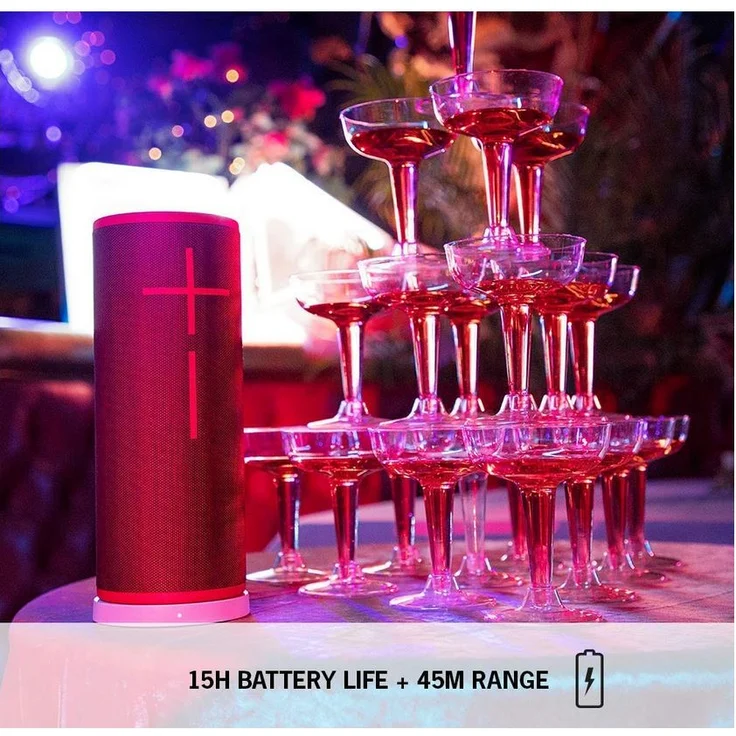Ultimate Ears Boom 3 Bluetooth-Lautsprecher mit Radio, Webradio, wasserdicht, Blau – Bild 7