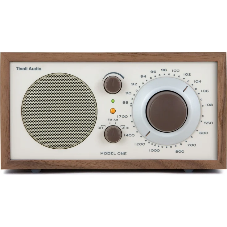 Tivoli Audio Model One UKW/Mono Transistorradio Walnuss, Braun, beige – Bild 4