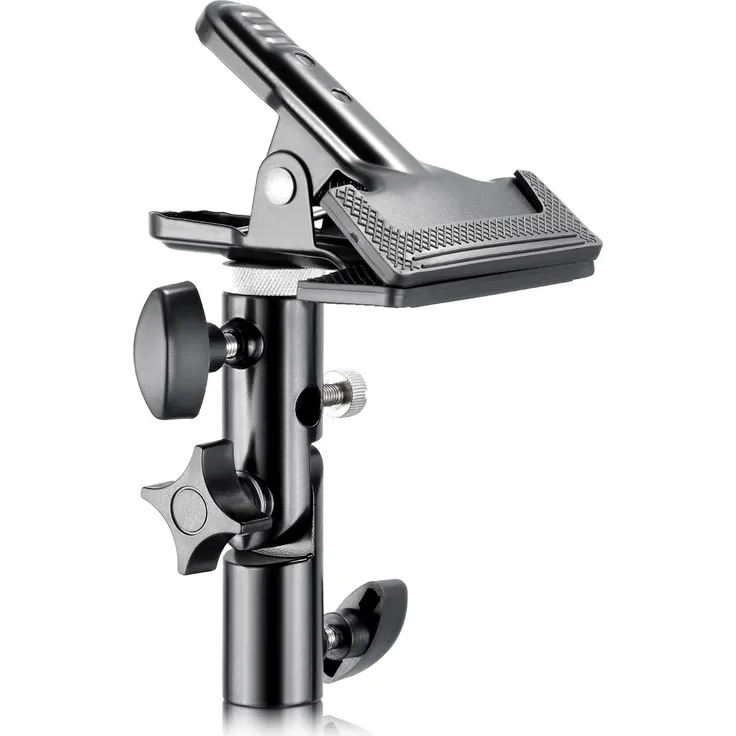 "Neewer Fotostudio Schwerlast Metall-Klemmhalter mit 5/8 ""Licht-Standplatz Befestigung für Reflektor"