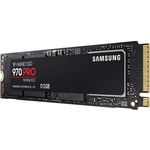 Samsung 970 PRO MZ-V7P512BW - Solid-State-Disk - verschlüsselt - 512 GB - intern - M.2 2280 - PCI Express 3.0 x4 (NVMe) - 256-Bit-AES - TCG Opal Encryption 2.0 (MZ-V7P512BW)