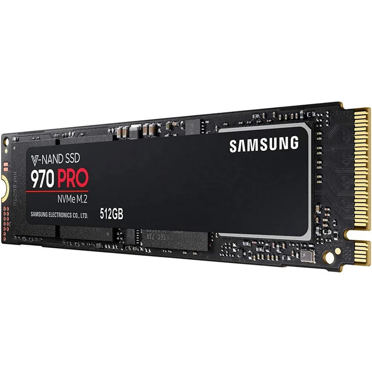 Samsung 970 PRO MZ-V7P512BW - Solid-State-Disk - verschlüsselt - 512 GB - intern - M.2 2280 - PCI Express 3.0 x4 (NVMe) - 256-Bit-AES - TCG Opal Encryption 2.0 (MZ-V7P512BW) – Bild 1