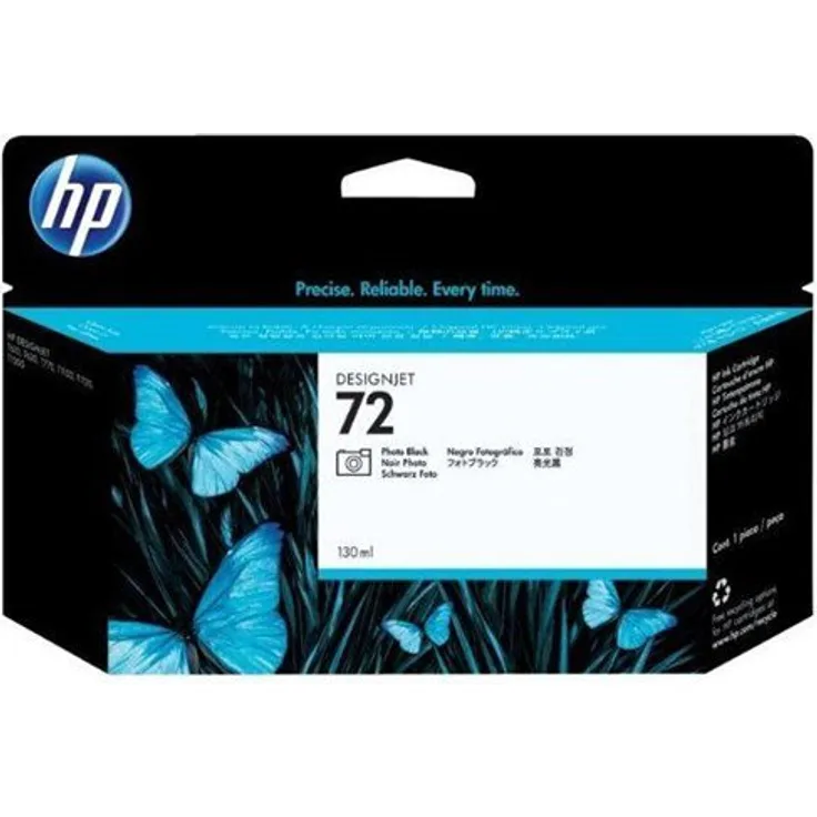 Ink Cartridge Black No.72-130ml C9370A HP