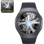 Foliengeiz 2x Samsung Galaxy Gear S2 PANZERFOLIE ANTI-SCHOCK Displayfolie Folie HD Klar