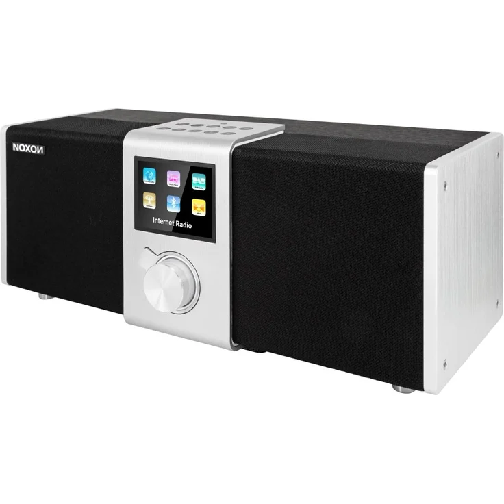 NOXON Nova II Internet--DAB+ Radio mit Spotify, 50W schwarz-silber – Bild 7
