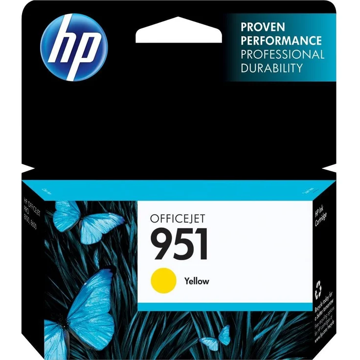 HP 951 Gelb Original Druckerpatrone für HP Officejet Pro 276dw, 8600, 8610, 8620, 251dw, 8100 – Bild 1