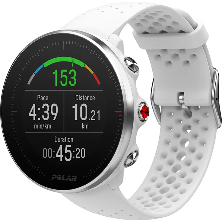 Polar Vantage M Multisportuhr GPS, Unisex, S, Weiß (90069744)