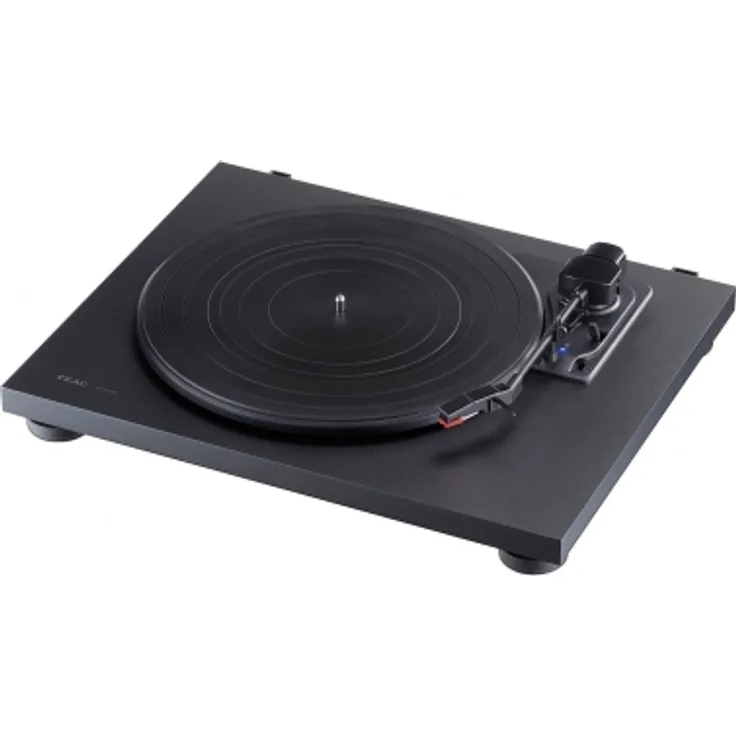 Teac TN-180BT(B) Hifi Plattenspieler mit Bluetooth Sender für Lautsprecher und Kopfhörer (Riemenantrieb, 33-45-78 U-min, integrierter Phono-Vorverstärker, High-Density MDF-Gehäuse), Schwarz