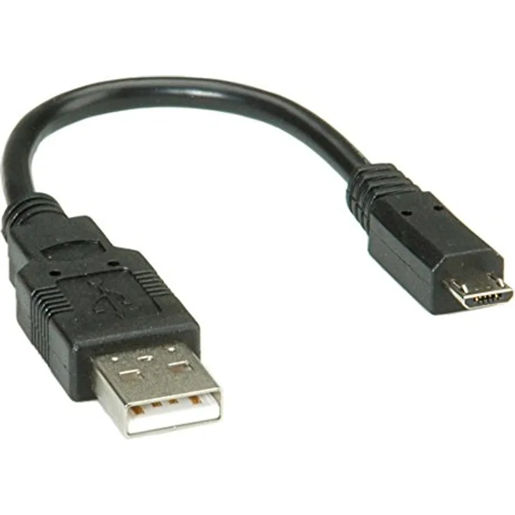 ROLINE USB 2.0 Kabel, Typ A ST - Micro B ST 0,15 m (11.02.8310)