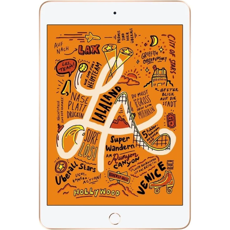 Apple iPad Mini (2019) WiFi + Cellular Quad-HD-Auflösung 7,9 Zoll, LTE-Tablet, Hexa-Core, 3 GB RAM, 64 GB Speicher, iOS (Update auf iPadOS), Gold (MUX72FD/A) – Bild 3