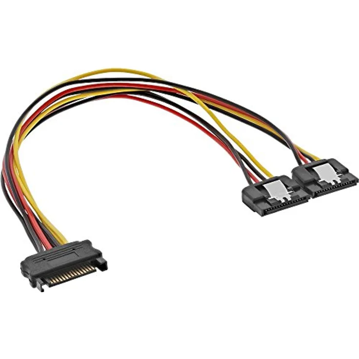 InLine Y-cable - Netzteil - SATA Leistung (M) bis SATA Leistung (W) - 30 cm (29683C)