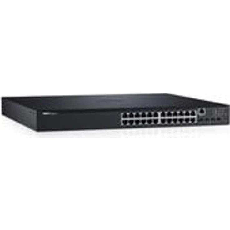 Dell N1500 Rackmount Gigabit Managed Switch, 24x RJ-45, 4x SFP+, PoE+ (N1524P) – Bild 1