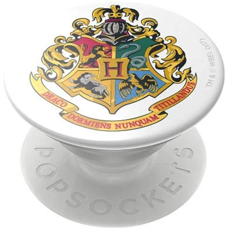 PopSockets PopGrip - Ausziehbarer Sockel und Griff für Smartphones und Tablets mit einem Austauschbarem Top - Hogwarts – Bild 1