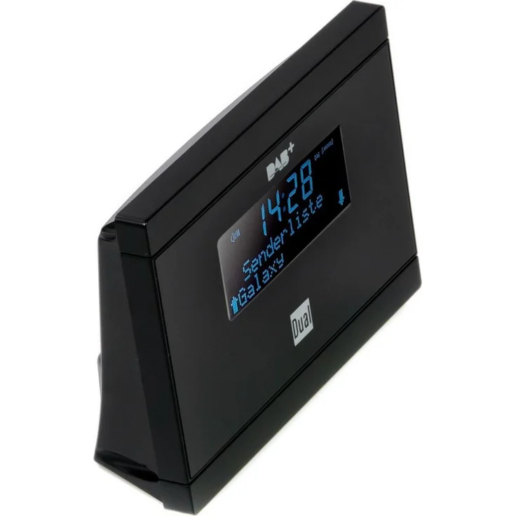 Dual DAB 2 A Digital-Radio Adapter mit Fernbedienung (LCD-Display, DAB(+)-UKW-Tuner, Alarmfunktion) Schwarz – Bild 3