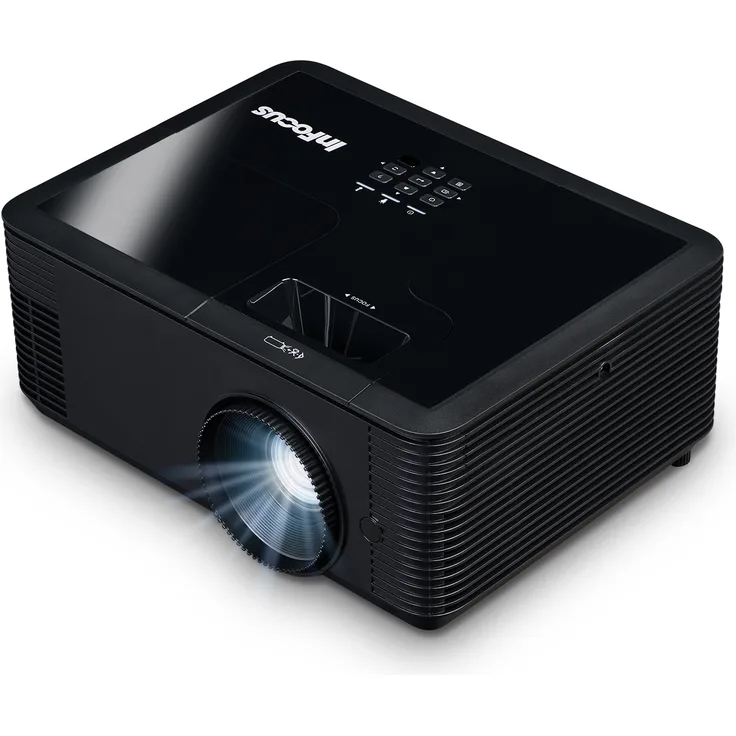 InFocus IN138HD Heimkino-Beamer, DLP, Full HD (1920 x 1080), Kontrast 28500:1, 4000 ANSI-Lumen, Bildverhältnis 16:9, schwarz