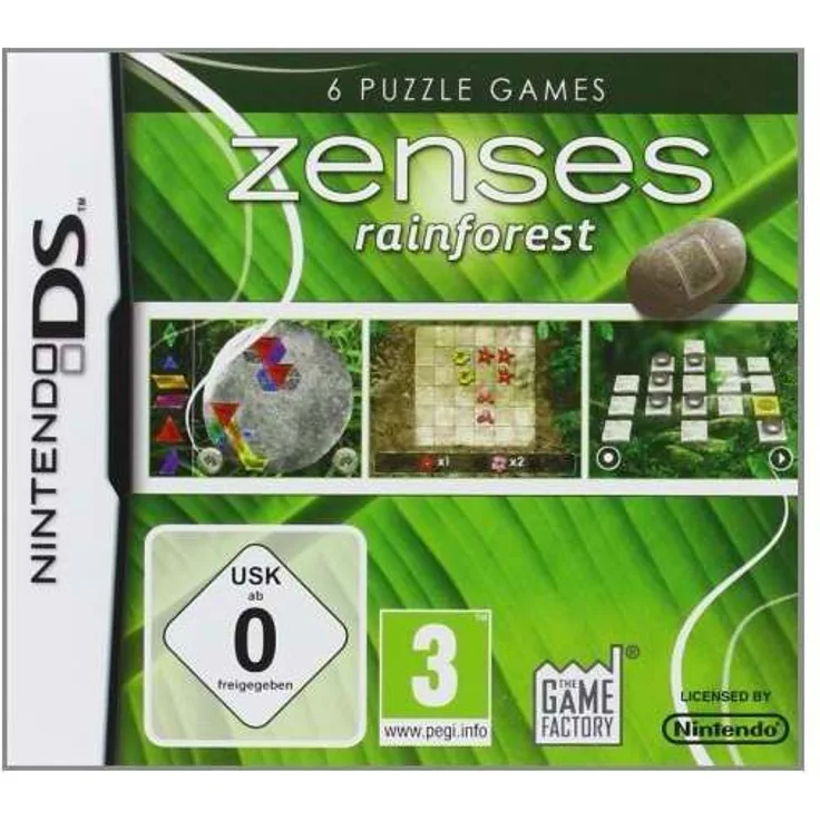 Regenwald - 6 Puzzle Games (DS)