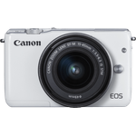 Canon EOS M10 Kit weiß inkl. EF-M 15-45mm IS STM