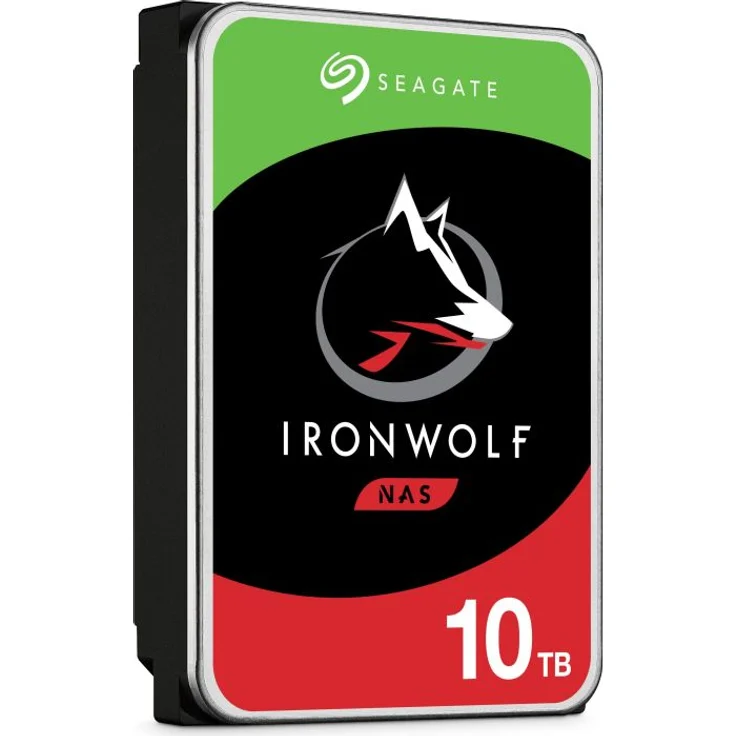 Seagate IronWolf ST10000VN0008 - Festplatte - 10 TB - intern - 3.5 Zoll (8.9 cm) - SATA 6Gb/s - 7200 rpm - Puffer: 256 MB (ST10000VN0008) – Bild 3