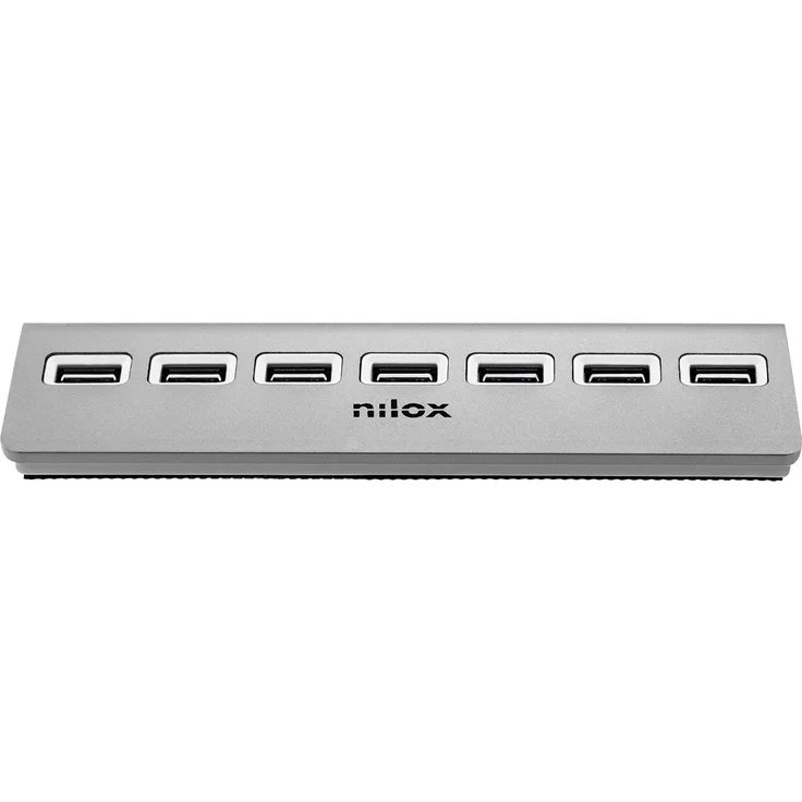 Nilox HUB 7 Port 2.0 Aluminium