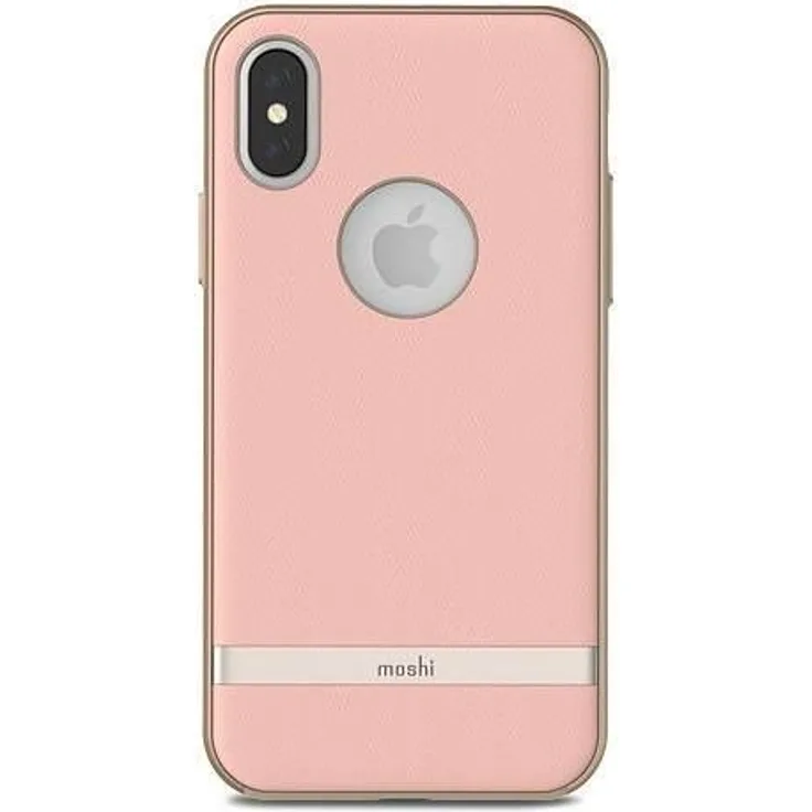 Moshi 99MO101302 Vesta Schutzhülle für Apple iPhone X Blossom Rosa