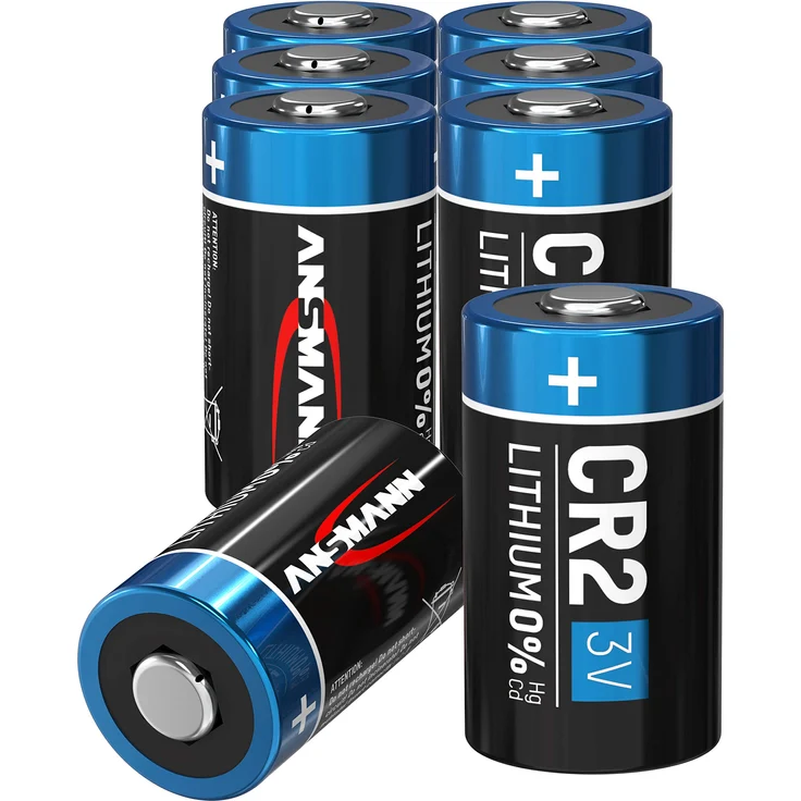 ANSMANN CR2 3V Lithium Batterie – 8er Pack CR2 Batterien geeignet für Haushaltsgeräte, Messgeräte und mehr – Einwegbatterie – Bild 1