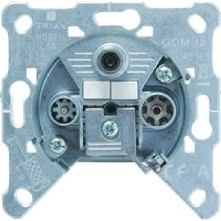 Triax GDM 12 Antennensteckdose Silber