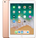 Apple iPad (2018) WiFi + Cellular Quad-HD-Auflösung 9,7 Zoll, LTE-Tablet, Quad-Core, 2 GB RAM, 128 GB Speicher, iOS (Update auf iPadOS), Gold (MRM82FD/A)