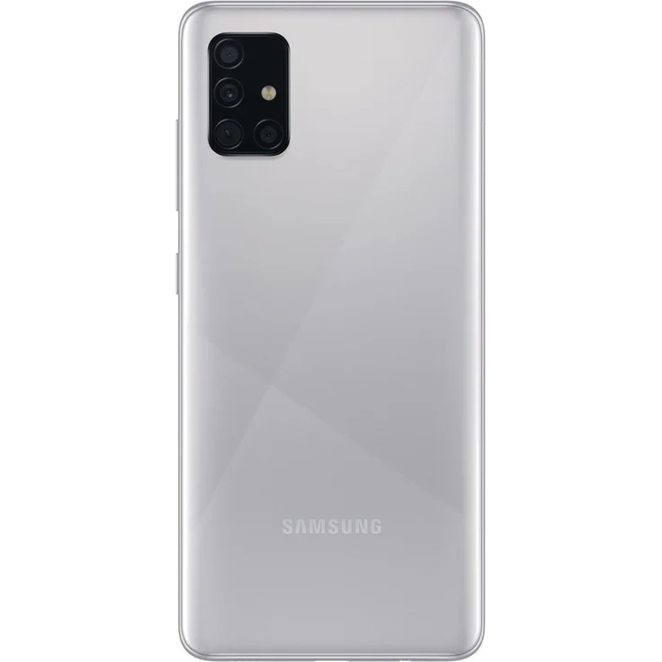 Samsung Galaxy A51 Smartphone 16,51cm Super AMOLED-Display, 128GB interner Speicher, 4GB RAM Silber – Bild 2
