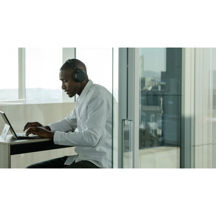 Microsoft Surface Headphones 2 Over-Ear-Kopfhörer, mit Bluetooth, Mikrofon, Noise Cancelling, schwarz – Bild 11