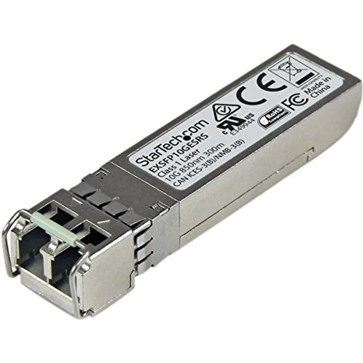 StarTech.com Juniper EX-SFP-10GE-SR kompatibel SFP+, 10 Gigabit Fiber 10GBase-SR SFP+ Transceiver Module, MM LC mit DDM, 300m