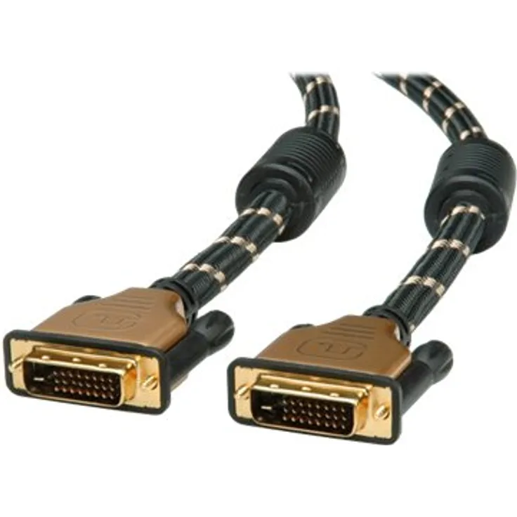 ROLINE GOLD Monitorkabel DVI, ST-ST (24+1) dual link 10,0m (11.04.5518)