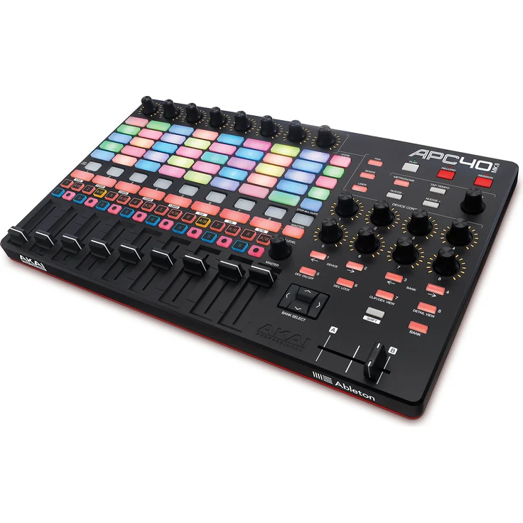 AKAI Professional APC40 MKII - USB Powered Ableton Live Performance Controller mit 5x8 Clip Launch Matrix, Fadern, Reglern, Crossfader und Software – Bild 1