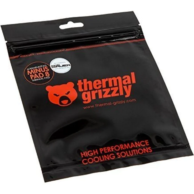 Thermal Grizzly Minus Pad 8 Wärmeleitpaste 8 W-m·K - Wärmeleitpasten (120 mm, 20 mm, 0,5 mm, -100-250 °C) – Bild 1