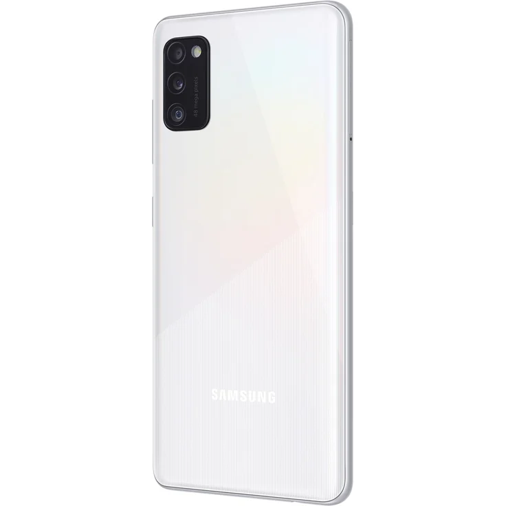 Samsung Galaxy A41 Smartphone 15,49cm (6,1 Zoll) Super-AMOLED-Display, 64GB interner Speicher, 4GB RAM, Dual-SIM, Android, White – Bild 4