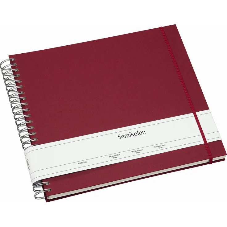 Semikolon Maxi Mucho Album cream burgundy