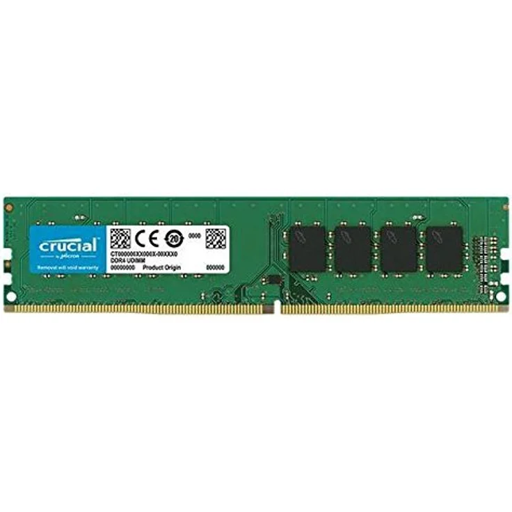 Crucial CT8G4DFS8266 8GB Speicher (DDR4, 2666 MT-s, PC4-21300, CL19, Single Rank x 8, DIMM, 288-Pin) - Preisvergleich