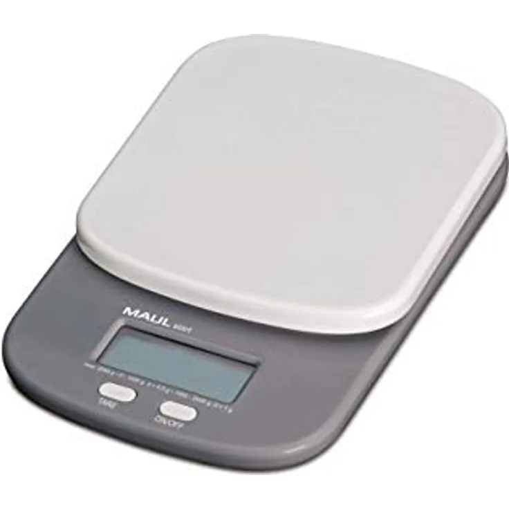 Briefwaage Maulstart, Tragfähigkeit 2000 g, 110 x 25 x 170 mm, grau, 1623082, 1 Stück