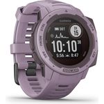 Garmin Instinct Solar Smartwatch GPS, Unisex, 45mm, Kunststoffgehäuse, Rosa (010-02293-02)