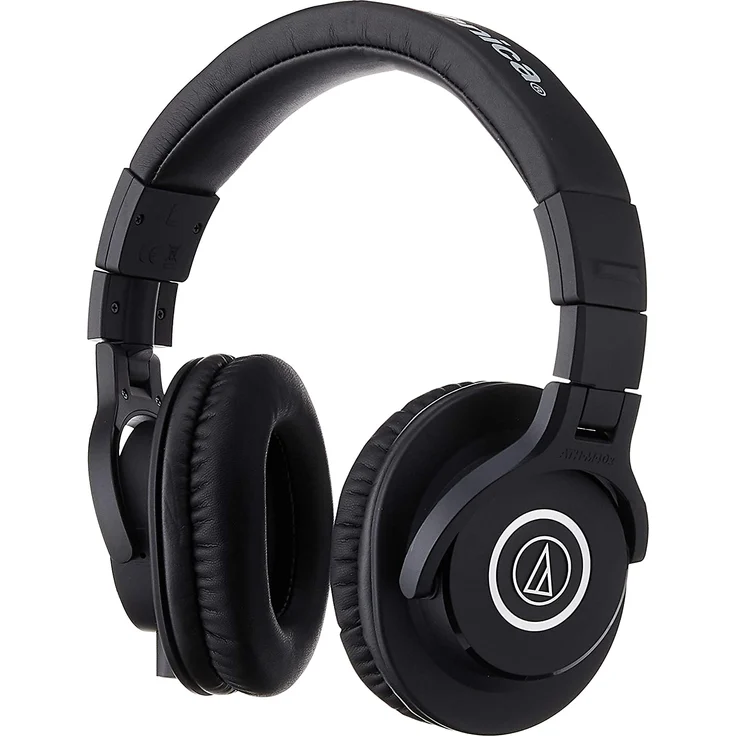 Audio Technica ATH-M40X Over-Ear-Kopfhörer, schwarz – Bild 1