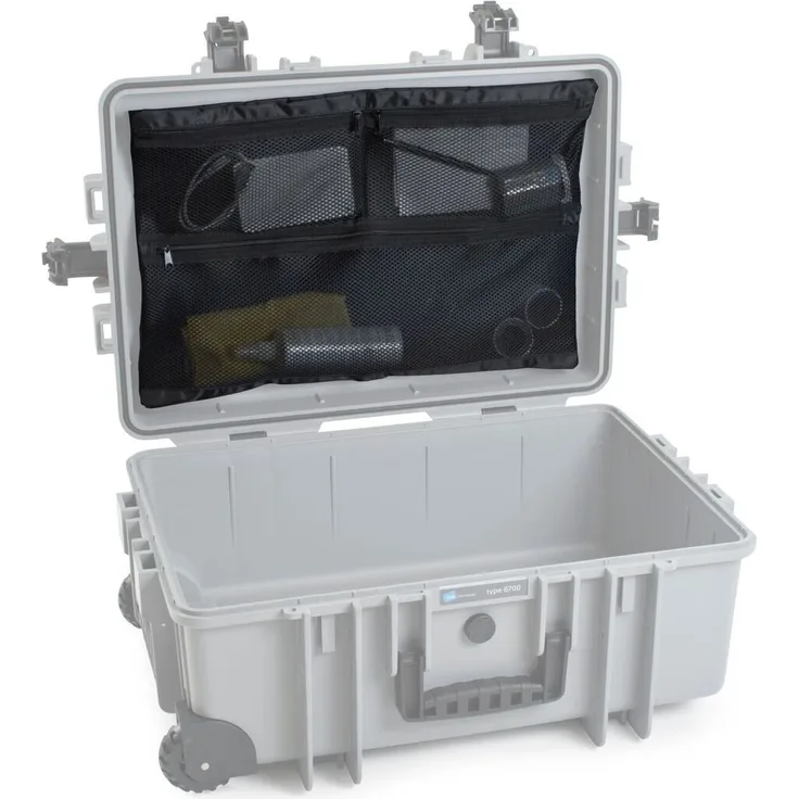 B&W outdoor.cases Netzdeckeltasche (MB) für outdoor.case Typ 6700 - Das Original