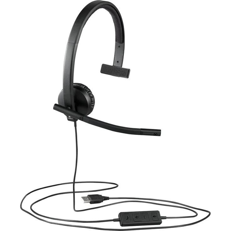 Logitech H570e Mono Headset USB