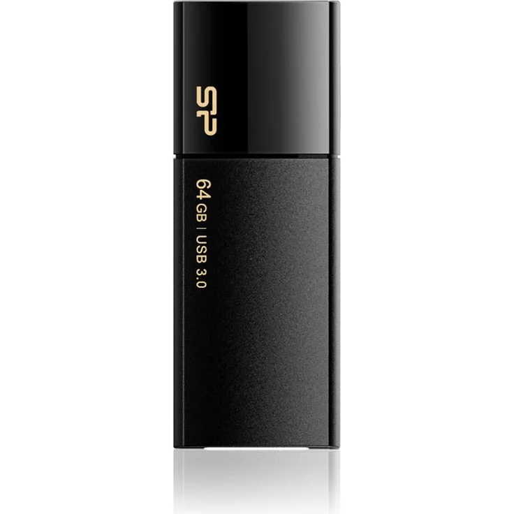 Silicon Power SP064GBUF3B05V1K 64GB Speicherstick USB 3.0 schwarz – Bild 2