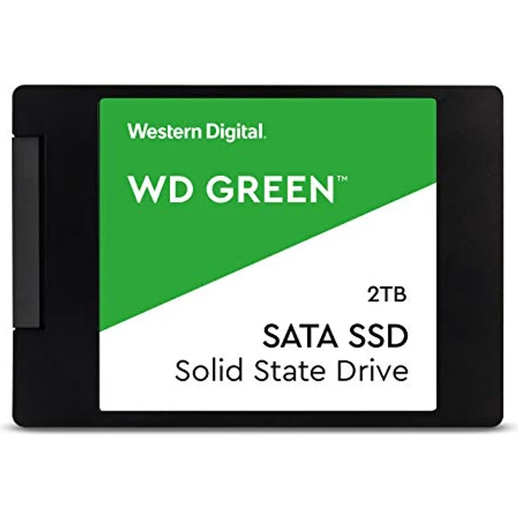 WD Green SSD WDS200T2G0A - Solid-State-Disk - 2 TB - intern - 2.5 Zoll (6.4 cm) - SATA 6Gb/s (WDS200T2G0A) – Bild 1