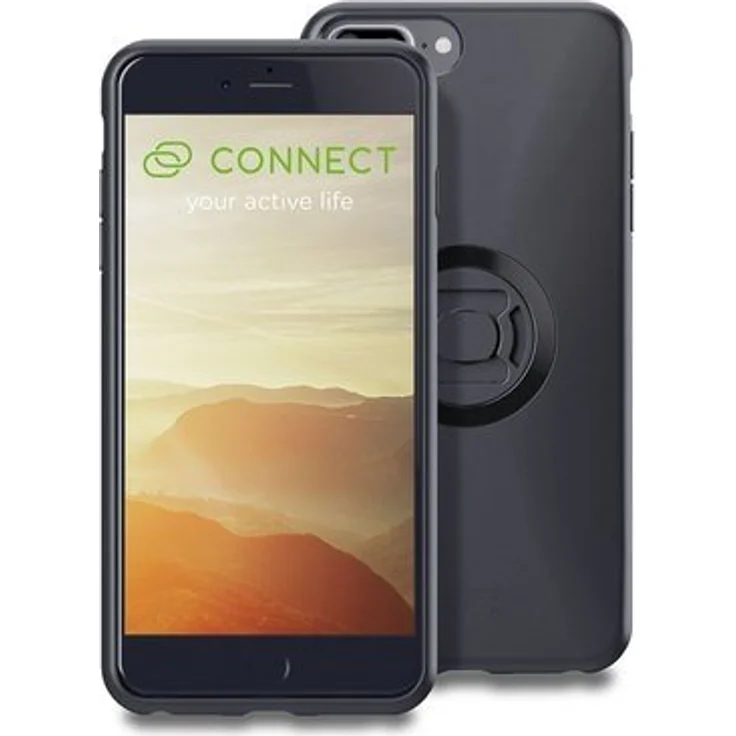 SP Connect Phone Case Set, geeignet für Apple iPhone 6 Plus/6s Plus/7 Plus/8 Plus, Handy-Schutzhülle, schwarz