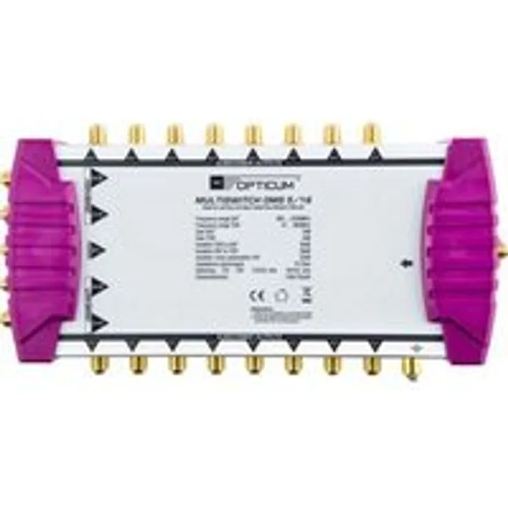 Opticum OMS 5-16p Line Multischalter (mit vergoldeten Kontakten) Gold