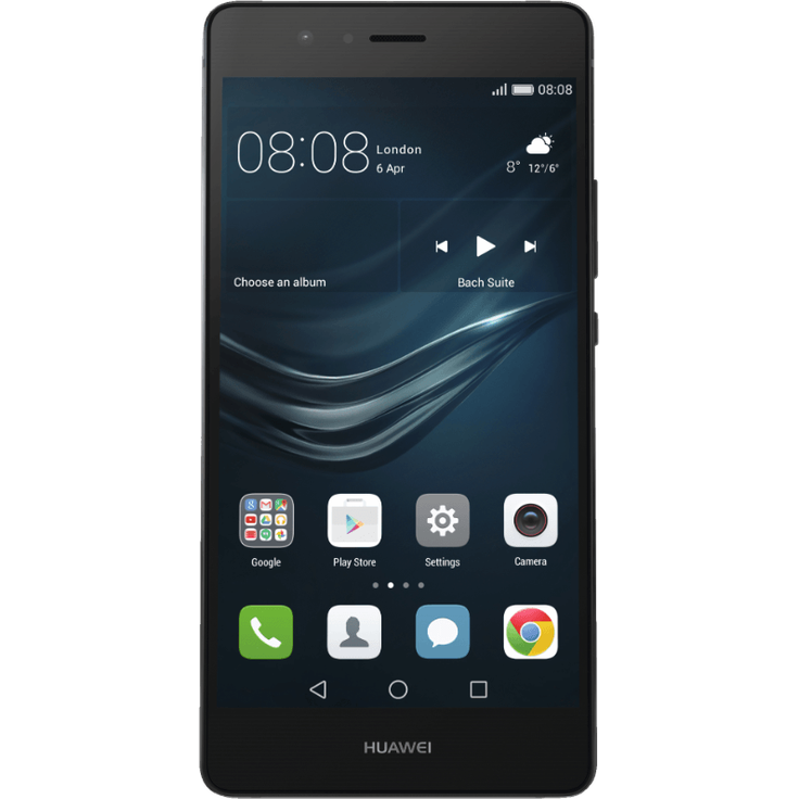 Huawei P9 lite Smartphone 13,21cm Pixel (5,2 Zoll) IPS-Display, 16GB interner Speicher, 3GB RAM, Dual-SIM, Android, Black