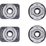 DJI Osmo Action Part 2 Mounting Kit - Halterung für Osmo Action Camcorder, Zubehör zum Anschließen der Kamera an flache Oberflächen und Kurven, Klebstoff Unterstützung für neue Aufnahmeoptionen